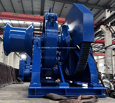 62mm电动起锚机准时启航