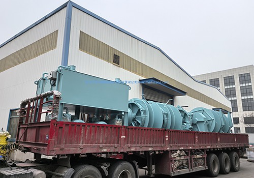 58mm液压起锚系泊组合机发往舟山